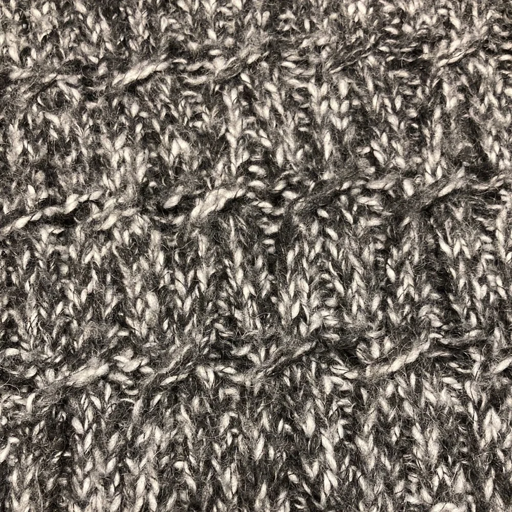 Merona Wool Blend Marbled Gray Cowl Tunic Sweater - Picture 6 of 8